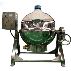 steam jacketed kettle sugar melting machine sugar cooking pot machine
