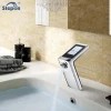 Stepon WiFi function APP control digital temperature control water faucet digital display basin faucet smart digital faucet