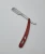 Import Straight Blades Barber Shaving Razor Folding Pocket Knife Fine Cutting from USA