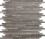 Import Strip natural marble mix crystal clear glass mosaic wall tile Foshan decorative indoor stone and glass mosaic from China