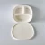 Import Sugarcane Fiber Unbleached Dinner Bagasse 3 Compartment Paper Plate Plate Dish Round Fast Food and Takeaway Food Services from China