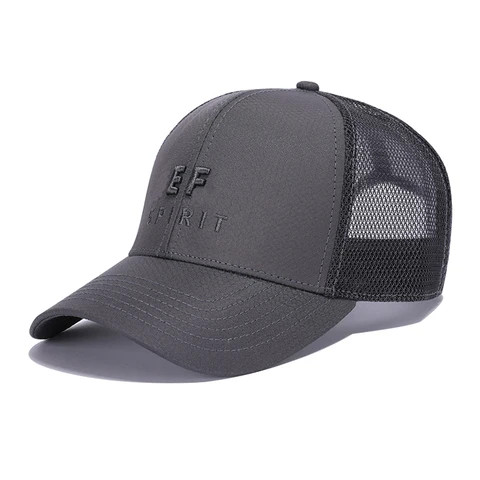 Summer Outdoor Running Trucker Mesh Custom Unisex Adult 3d Embroidery Baseball Cap
