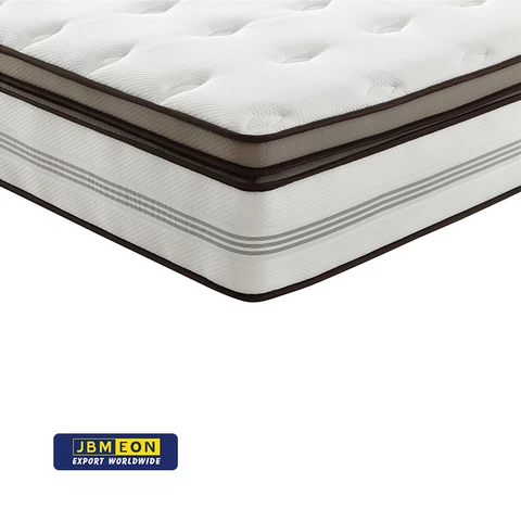 Super soft Orthopedic bed Double queen luxury mattress latex natural memory foam spring bed mattress