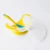 Import Super Stable Suction Infant Fruit / Noodle Bowl With Spoon And Lid Silicone Baby Bowl from China