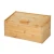 Import Supermarket practical storage baguettes natural bamboo solid wood crate lid from China