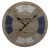 Import SWT Wholesale 60cm Large wooden Vintage Art Quartz Taiwan Decorative wooden Wall Clock from China