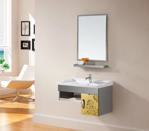 (T-9454) modern stainless steel small bathroom furniture