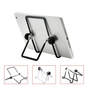 tablet learning machine wire stand creative metal triangle stand mobile phone lazy folding stand
