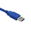 Taipuxi Usb3.0 Panel Mount  Female To Male Usb 3.0 Usb Extension Cable With Screw  0.3m 0.5m 1m