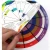 Import Tattoo Body Art Pigment Makeup Color Wheel  Paper Card Microblading Accessories from China
