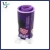 Import tear off cap candy container straight round plastic bottle with hinged pop top container cylinder shape chocolate can/tin from China
