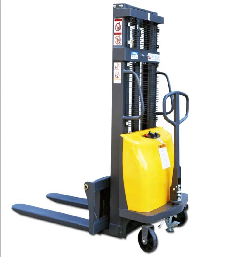 The best quality  electric stacker forklifts to sale semi-electric forklift Preferential price Lifting tools and equipment china