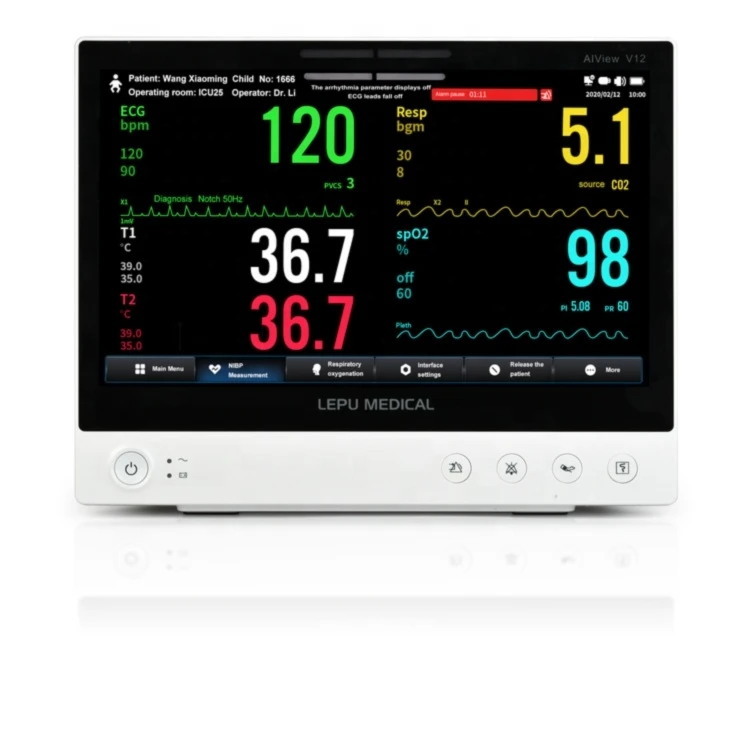 The most ous medical technology wireless connection display wave filter mode patient monitor