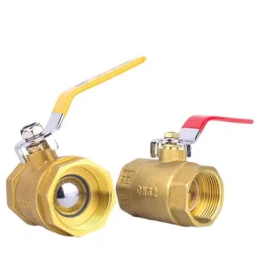 Thickened all copper ball valve with internal thread, high-temperature copper valve, tap water switch