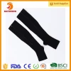 Top Selling Compression Knee-High Zipper Socks Medical Slimming Sox Open Toe Sport Socks