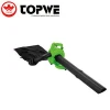TOPWE 2 Stroke 25cc Gasoline Blower Gas Powered Air Leaf Grass Commercial Blower with vacuum accessory Sweeper Garden Tools