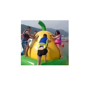 Towable outdoor inflatable water sports Pear Model Saturn boat,inflatable water amusement park toys for sale