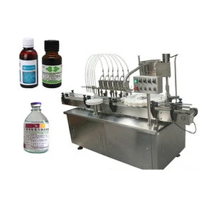 Trade Assurance Full Auto Muti Heads Filling Machine / Syrup Filling Production Line