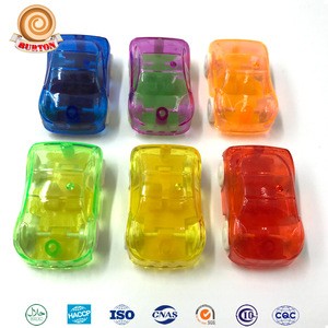 Transparent plastic car bulk toys