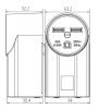 UL Certified 1232 Receptacles Outlet Power Socket 30A 250V 6-30R Range Dryer Surface Power Receptacle Home Use Single Phase USA