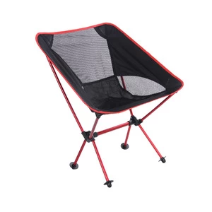 Ultralight 150 kg bearing Aluminium collapsible folding moon chair for fishing, camping, picnic