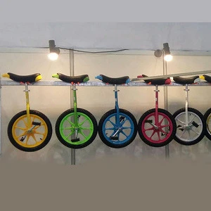 unicycle 16 inch monocycle kids unicycle one wheel bike factory OEM ABS wheel unicycle bicycle