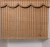 Import Unique vertical design 100% natural bamboo shower curtain from China