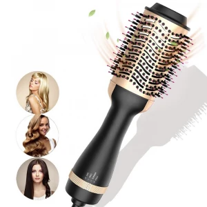 Upgraded Blow Hair Dryer Brush with ION Generator Featuring Anti-Frizz for Drying, Styling, Straightening and Curling