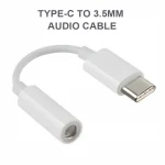 USB C Audio Cable Adapter ,Type-C to 3.5 mm Earphone Microphone Headset Audio Aux Adapter