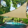 UV top rectangle swimming pool sun shade netting