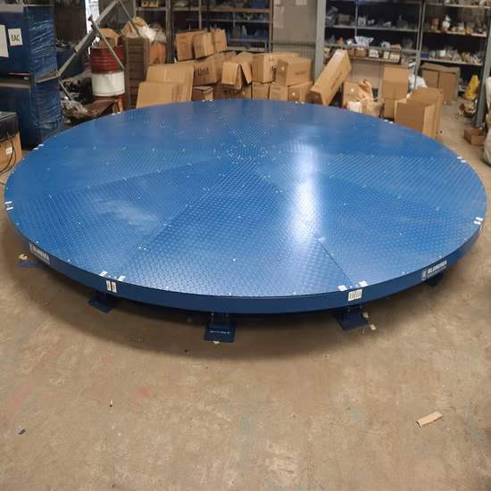 Import Vehicle 4000kg Turntable Car Display Rotating Platform Car Turntable with CE from China