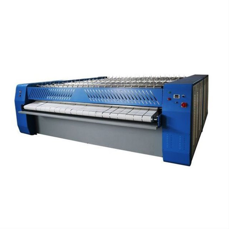 Very popular lowest price iron and steel flat rolled products lpg automatic laundry flatwork ironer