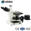 video 1000x Portable Metallurgical Microscope/4XC Trinocular Inverted Metallographic Microscope