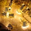 Warm White  Led Battery Operated  Decor for Garden Xmas Decorations Led Watering Cart String Lights