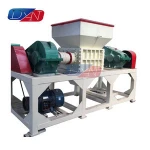 Waste tyre shredder rubber recycling powder machine