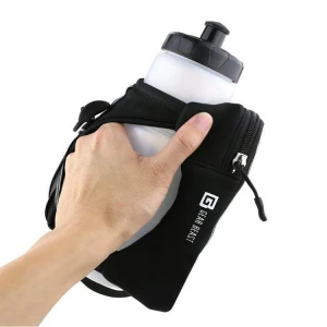 Waterproof  Neoprene 40 oz Water Bottle Pouch bottle carrier  Holder With Mobile Phone Pocket