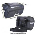 Waterproof Outdoor Adjustable Shoulder Strap Bike Bicycle Bag with Phone Holder