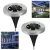 Import Waterproof Solar Landscape Upgrade 8 LEDs Ground Garden Outdoor Patio Yard lawn path light from China