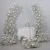 Import Wedding Event Decor Table Garland Horn Artificial White Rose Babys Breath Arch Flower Runner wedding supplies from China