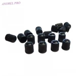 Wheelsky A cap custom logo indicator dust colorful metal/brass/plastic stem ABS chrome car tire valve caps tire valve cap C