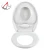 Import white color soft close pp plastic three pieces adult and children family toilet seat cover from China