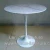 Import white fiberglass Eero Saarinen tulip dining table /oval marble tulip dining table from China