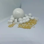 White Shinny Sphere Zirconia Ball Mill Grinding with High-grade