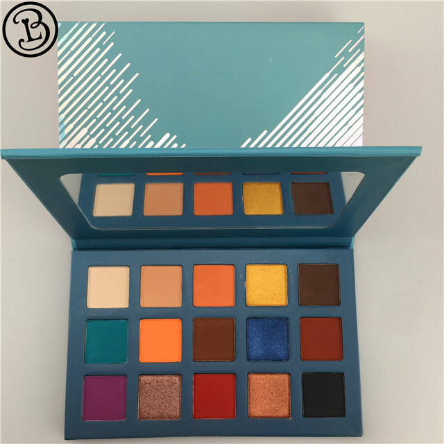 Wholesale 15 color pigmented eye shadow eyeshadow palette