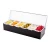 Import Wholesale 6pc Plastic Compartment Condiment Holder Chilled Spice Six Containers Seasoning Box from China