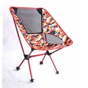 Wholesale 7075 aluminium portable folding camping chair outdoor