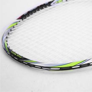 Wholesale cheap light weight high speed custom badminton rackets carbon fiber