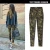 Import Wholesale Classic basic style military cargo pants camouflage skinny jeans hot girls stretch sports pants denim jeans women from China