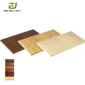 Wholesale commercial wooden cafe dining tables top for restaurant