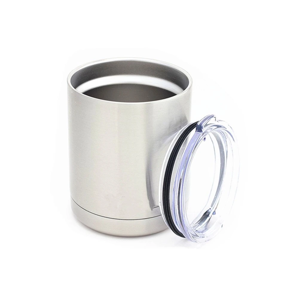 Wholesale Custom 10oz stainless steel double wall vacuum coffee mug tumbler cups
